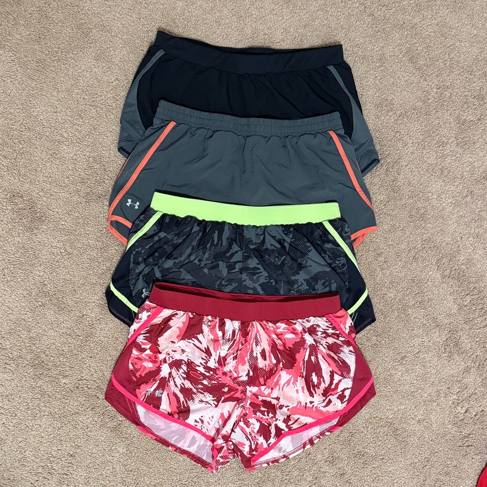 Women’s Under Armour Mixed Color Shorts Collection